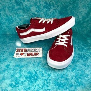 Vans Sk8 Low Vintage Sport ‘Chili Pepper Red’ Low Top Suede Skate Shoes